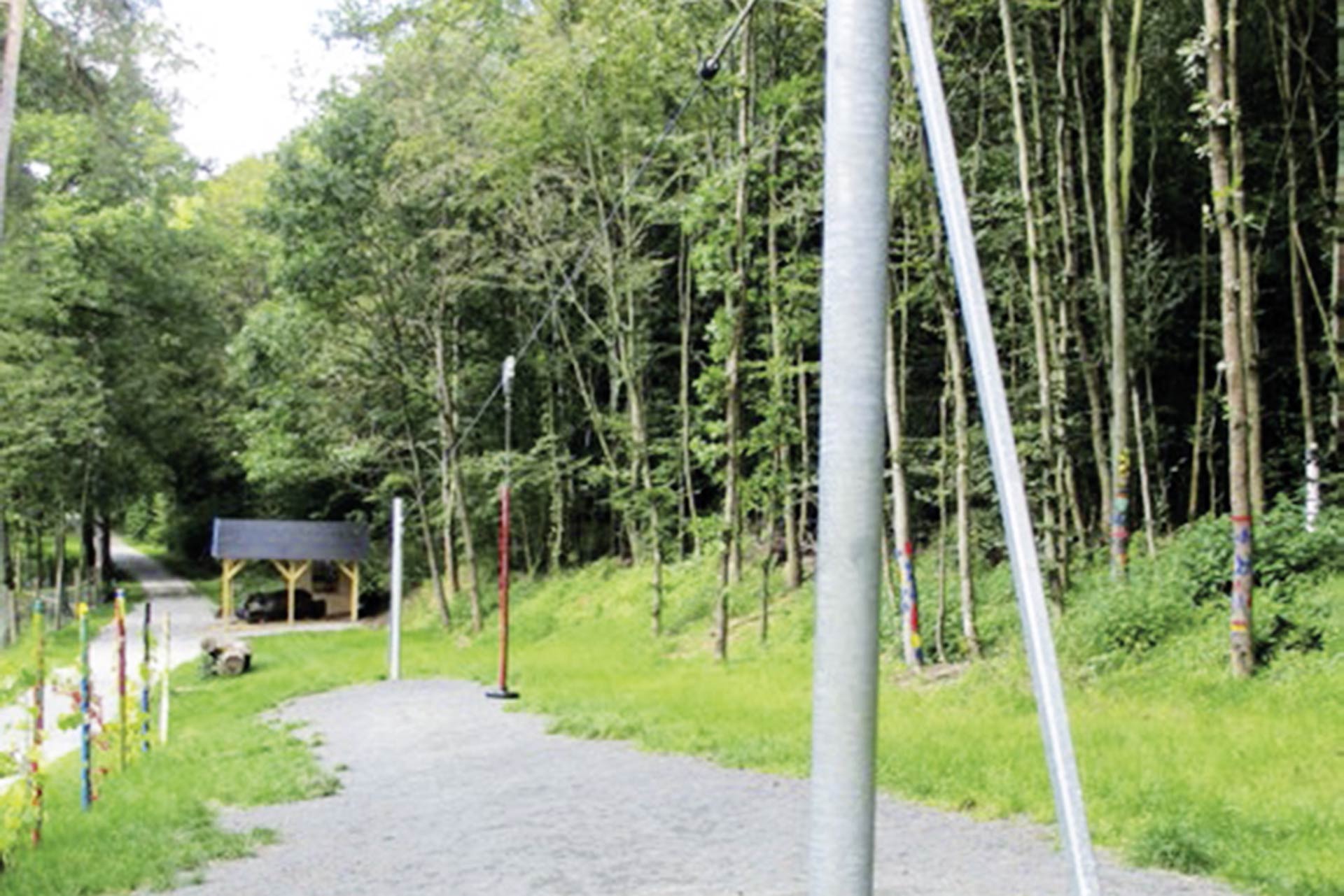 Mast-Seilbahn