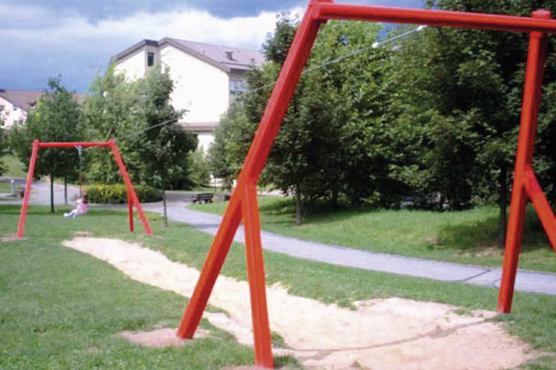 Seilbahn für Hanglage