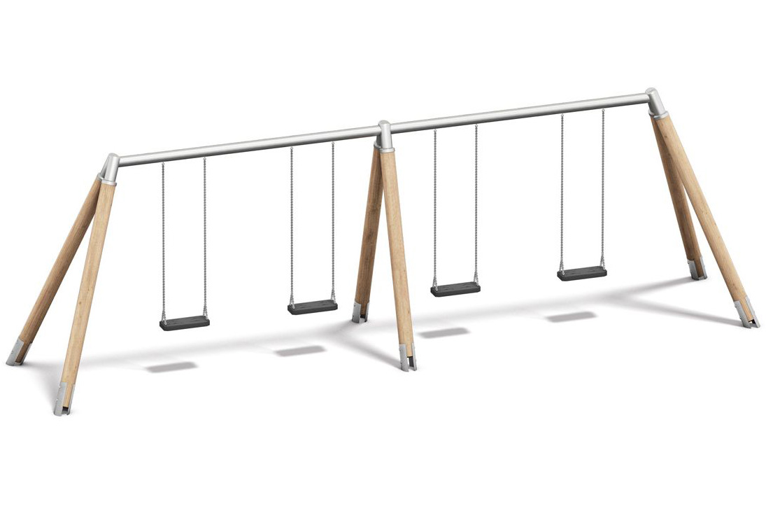Mehrfach-Kombischaukel mit Metalltraverse